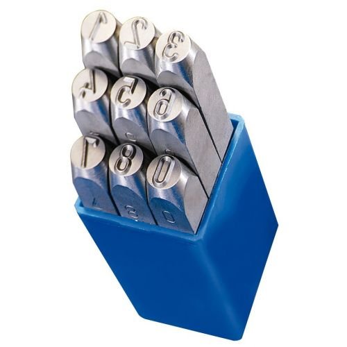 T6-JUEGO Numeración T 9 Piezas (0-9) - Inversa (6 Mm) Gravurem GRAVUREM-133 otro