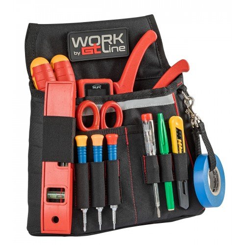 GT Line-topelectrar-cartuchera con Banda Reflectante para Cinturón Portaherramientas otro