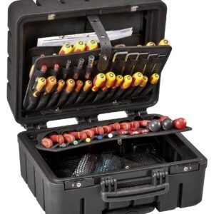 Maleta portaherramientas con bolsillos