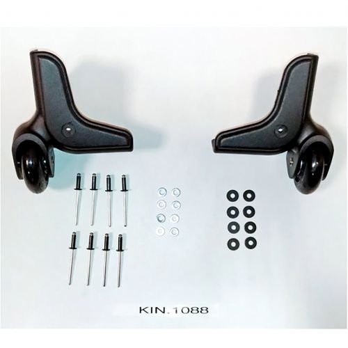 GT Line-kin 1088-JUEGO de 2 Ruedas para Maleta REVO Wheels (versión Actual) otro