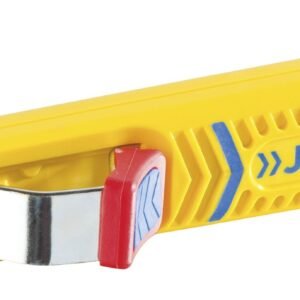 Cuchillo pelacables Secura Nº 28H con cuchilla en forma de gancho (Ø 8-28 mm)