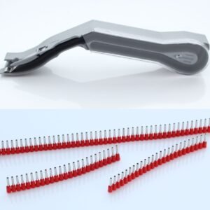 10 tiras de 40 manguitos azules de 2,5 mm² x 8 mm para QUADRO Plus