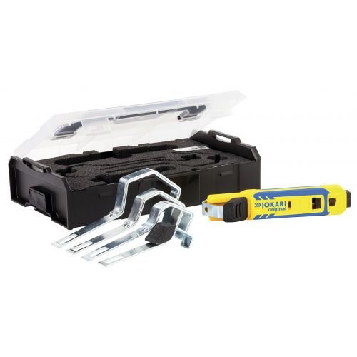 System 4-70 con Abrazaderas de Cable (ø 4-70 Mm) Jokari JOKARI-J71000-JUEGO electricidad