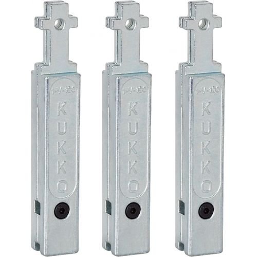 de 3 Extensiones para Patas de Extractores de Rodamientos 30-2/30-20 (largo 150 Mm) Kukko KUKKO-2-V-150-S-JUEGO otro