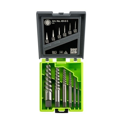 de 6 Extractores de Tornillos con Estriado Ancho (3-24 Mm) Kukko KUKKO-49-0-S-JUEGO otro