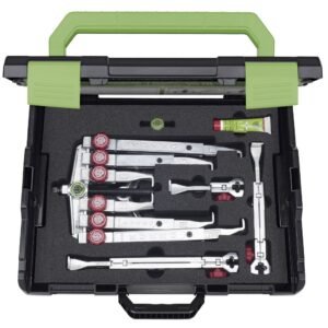 Juego de extractor de rodamientos universales de 2 y 3 patas con ajuste rápido (120-130 x 100-350 mm)