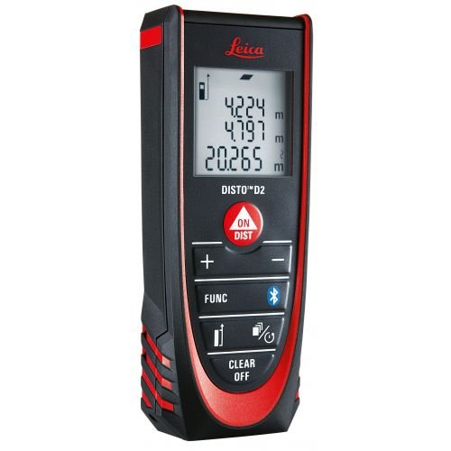 Leica GEOSYSTEMS-837031-MEDIDOR Láser Disto D2 New (alcance 100 M Precisión ± 1 5 Mm) 1.5 Mm otro