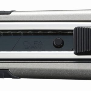 Cúter de aluminio con bloqueo automático y cuchilla extra afilada de 18 mm