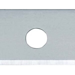 Pack de 50 cuchillas trapezoidales 72x17,5 mm plateadas