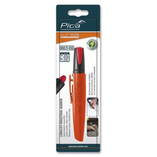 Industrial VISOR Permanente Rojo en Blíster Pica PICA-990/40/SB-MARCADOR otro