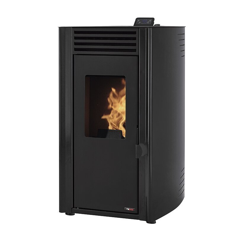 Estufa de pellet Redpod first 8 KW Gris