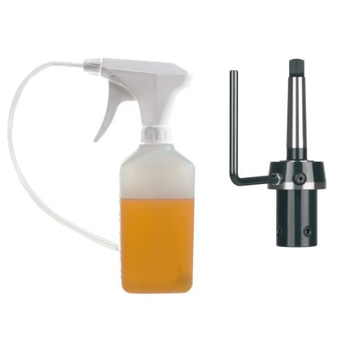 para Brocas Huecas Weldon CM2 + Botella Refrigerante Ruko RUKO-108302-1-SOPORTE corte perforación