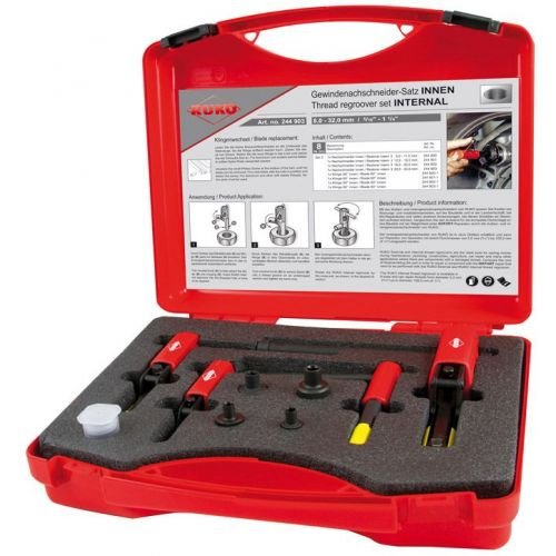 de 8 Restauradores de Roscas Hembra (8-32 Mm) Ruko RUKO-244903-JUEGO otro