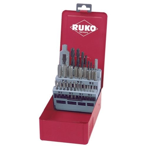 de 29 Machos de Roscar + Brocas Ruko RUKO-245003-JUEGO corte perforación