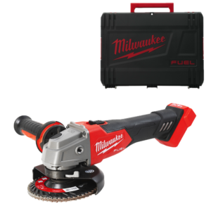 Amoladora angular Milwaukee M18 FUEL™ FSAG125XB-0X 125 mm 18V con Freno E Interruptor de Botón 0X4933478429 herramienta batería 200 W