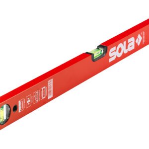 Nivel de burbuja de perfil tubular SM Red (1000 mm)