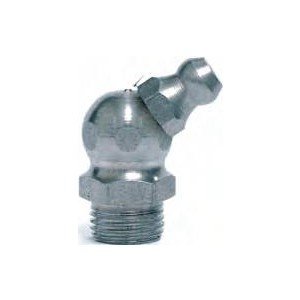 25 Engrasadores hidráulicos 67º DIN 71412 tipo H2 (R.3/8"-24 SAE x L.25 x Ø11 acero)