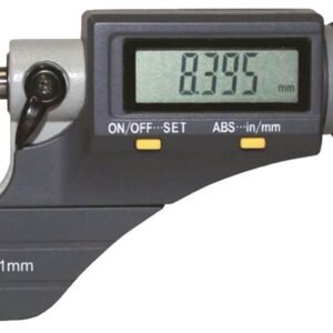 Micrómetro electrónico digital DIN 863, IP40, Capacidad 0:25 mm