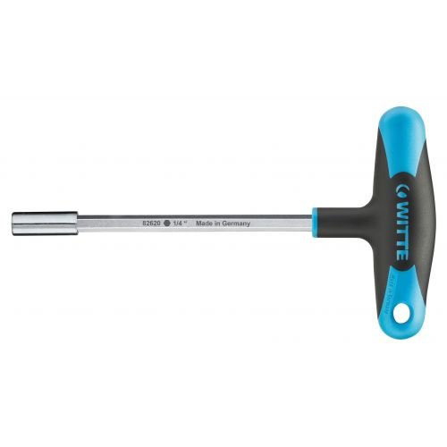 en T Portapuntas Magnético PRO (1/4"X150) Witte WITTE-82620-LLAVE herramienta manual