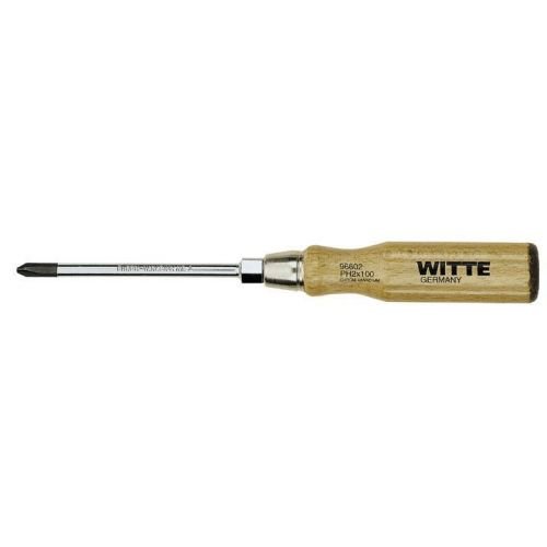 Phillips Punta Negra con Mango de Madera (ph 3X150) Witte WITTE-96603-DESTORNILLADOR herramienta manual