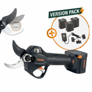 Bahco BCL240 - Tijeras de poda de batería - 3x baterias + Cargador