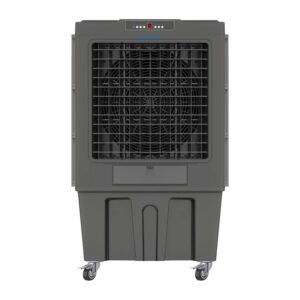 Climatizador evaporativo industrial BLACKOOL20 · hasta 200 m² · caudal 20000 m³/h · depósito 150 L