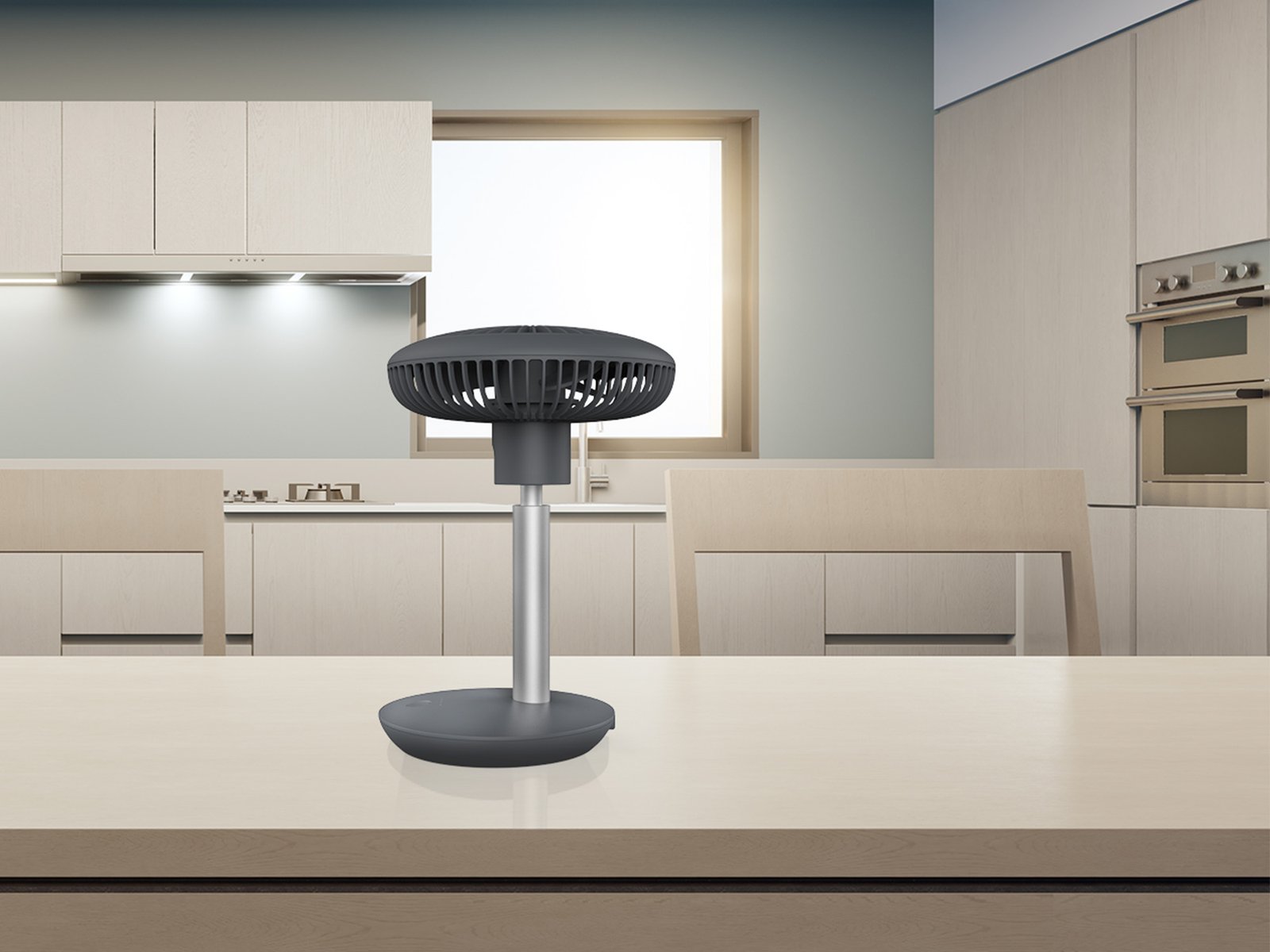 Ventilador portátil MCONFORT PersonalFan recargable USB con 4 velocidades - Imagen 8