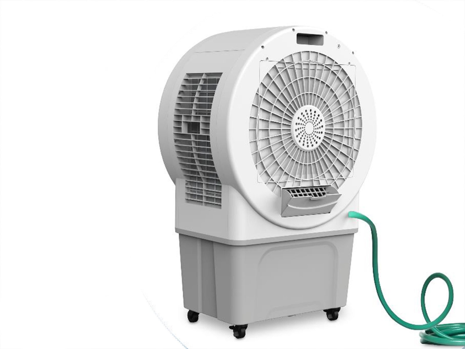 Climatizador evaporativo industrial MCONFORT AirEngine · hasta 80 m² · caudal 6000 m³/h · depósito 80 L - Imagen 2