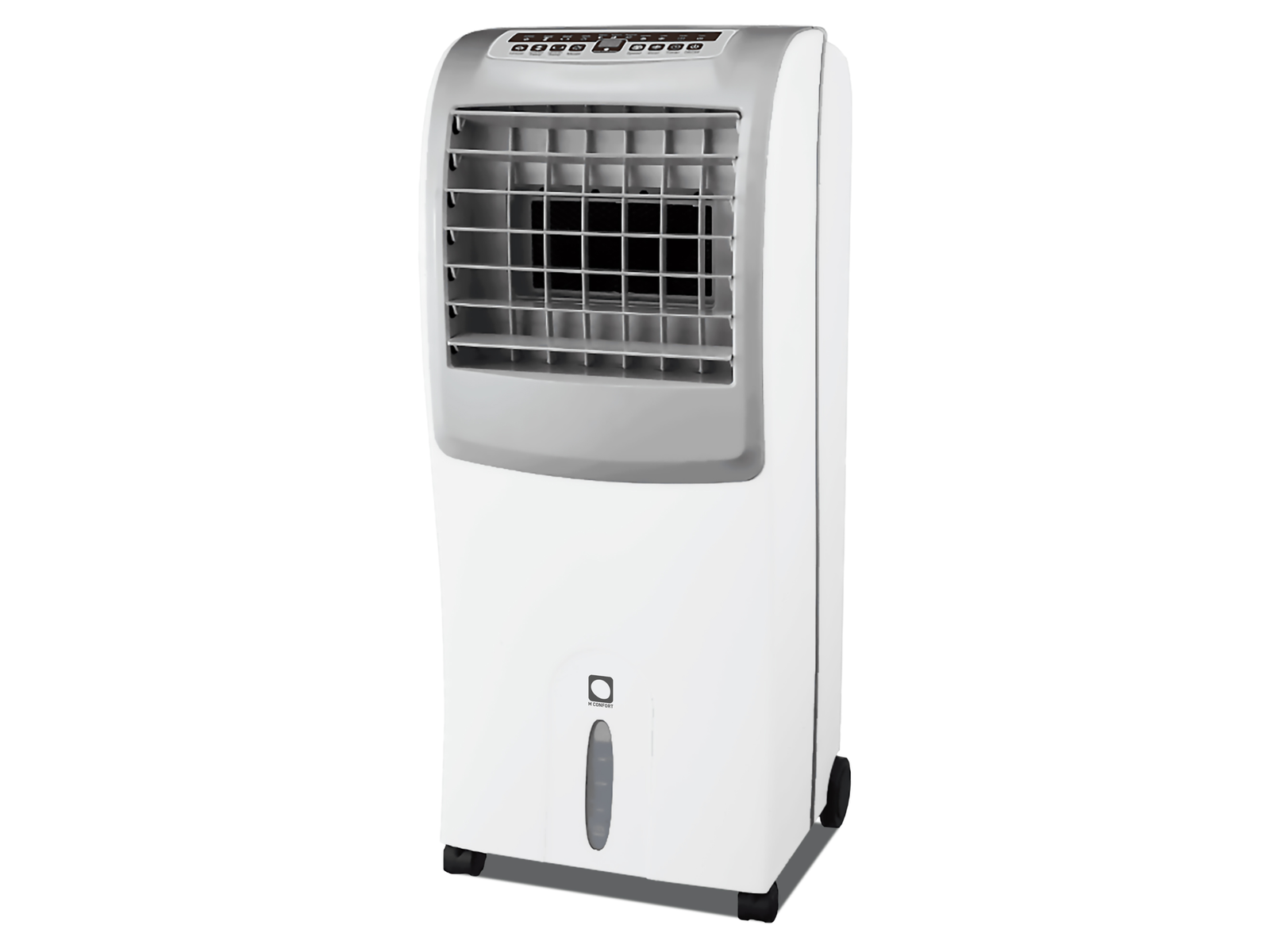 Climatizador evaporativo portátil MCONFORT E1200 · hasta 25 m² · caudal 1300 m³/h · depósito 10 L - Imagen 2