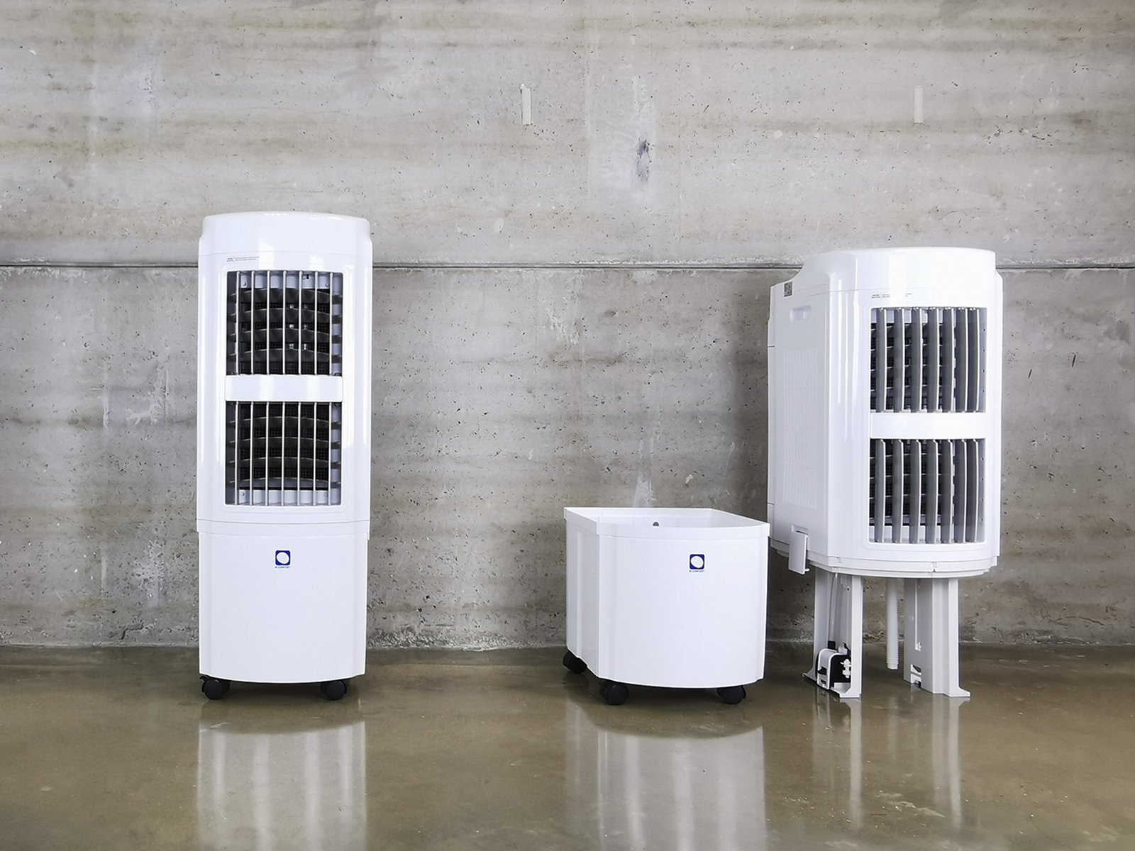 Climatizador evaporativo portátil MCONFORT E2000 · hasta 30 m² · caudal 2000 m³/h · depósito 30 L - Imagen 9