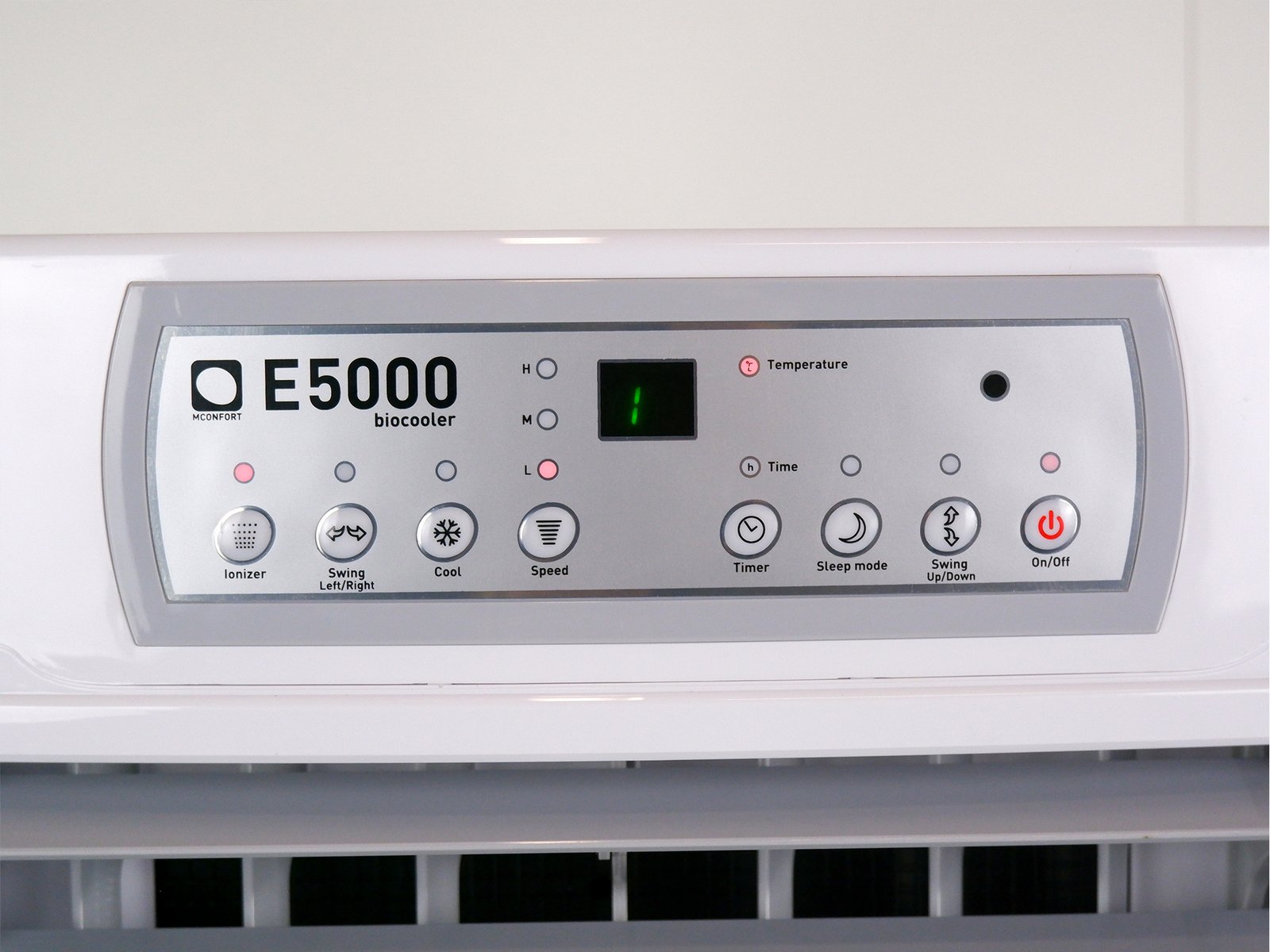 Climatizador evaporativo portátil MCONFORT E5000 · hasta 70 m² · caudal 5000 m³/h · depósito 45 L - Imagen 2