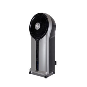Climatizador evaporativo portátil MCONFORT E800 Plus · hasta 15 m² · caudal 800 m³/h · depósito 5,5 L