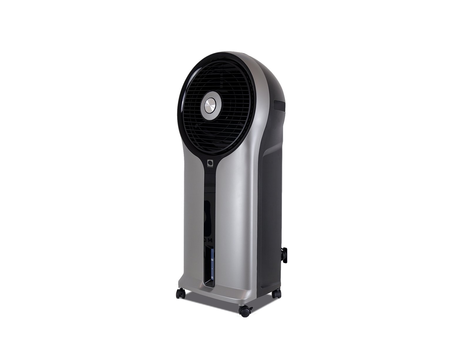 Climatizador evaporativo portátil MCONFORT E800 Plus · hasta 15 m² · caudal 800 m³/h · depósito 5,5 L