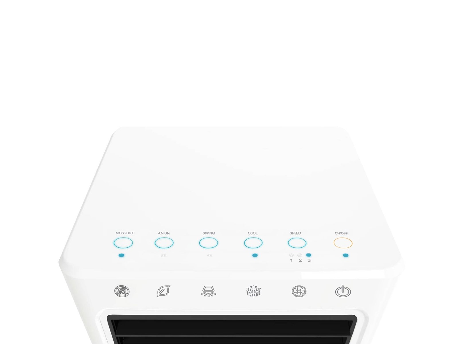 Climatizador evaporativo portátil MCONFORT ELITE 8 · hasta 15 m² · caudal 850 m³/h · depósito 9 L - Imagen 6