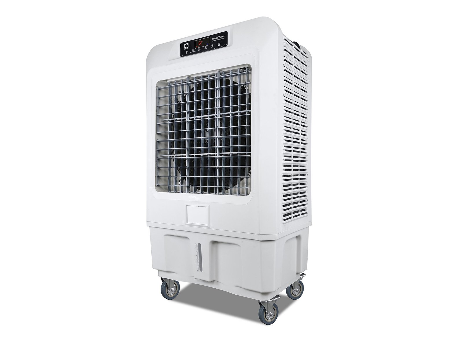 Climatizador evaporativo industrial MCONFORT EOLUS 70 Pro · hasta 100 m² · caudal 7000 m³/h · depósito 50 L - Imagen 7