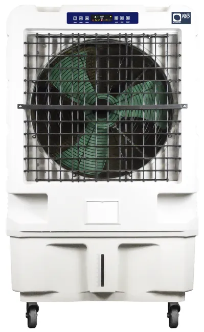 Climatizador evaporativo industrial MCONFORT EOLUS 130 Pro · hasta 150 m² · caudal 13000 m³/h · depósito 50 L