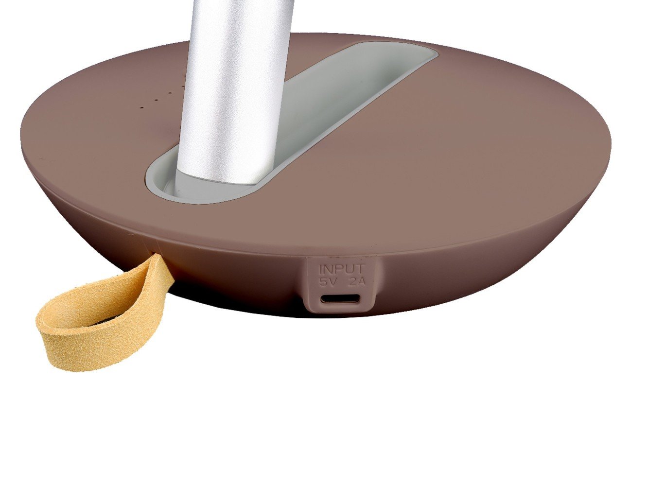 Ventilador portátil MCONFORT ZetaFan recargable USB con 4 velocidades - Imagen 2