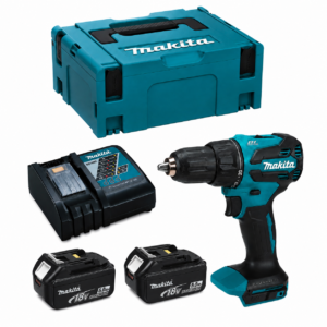 Makita DHP490SM1J - Taladro combinado BL 18V LXT 65Nm 2 baterías 5.0Ah + Cargador