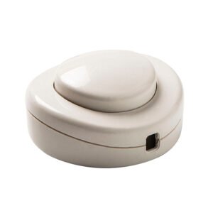 Interruptor de pie DUOLEC Blanco