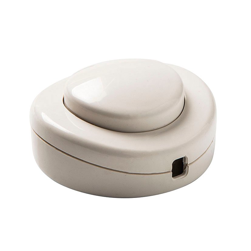 Interruptor de pie DUOLEC Blanco
