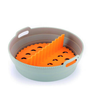 Cesta plegable silicona para freidoras INNOVAGOODS Fliynner ø 21,5xh.7 cm