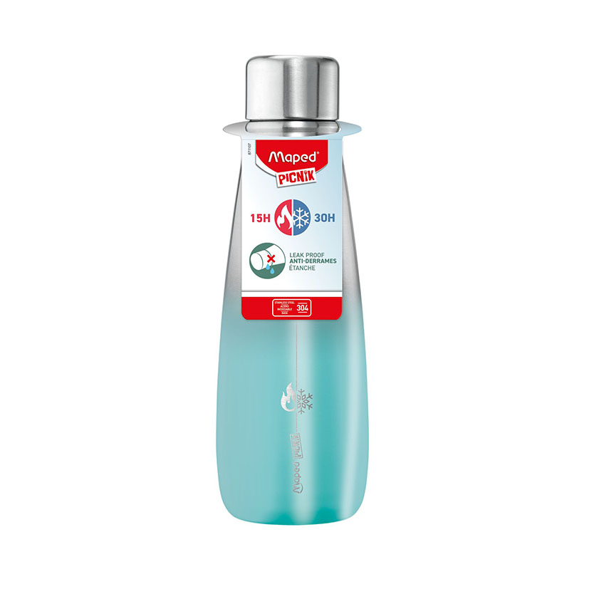 Botella térmica acero inox Maped 500 ml
