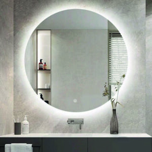 Espejos de baño con luz táctil y sistema antivaho Electrobilsa 12 W. ø 60 cm
