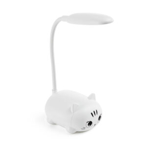 Luz led gatito blanco cálido 65x75xh. 160 cm