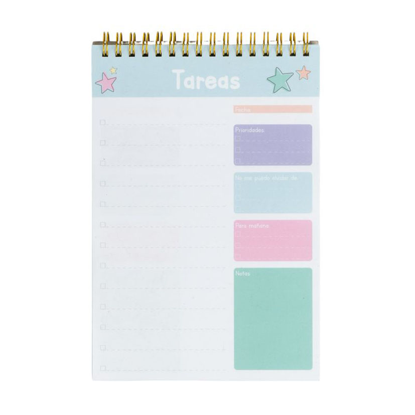 Lista de tareas 50 hojas