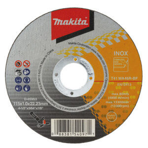Disco de corte Makita D-65953-10 ø 115x1x22,23 mm