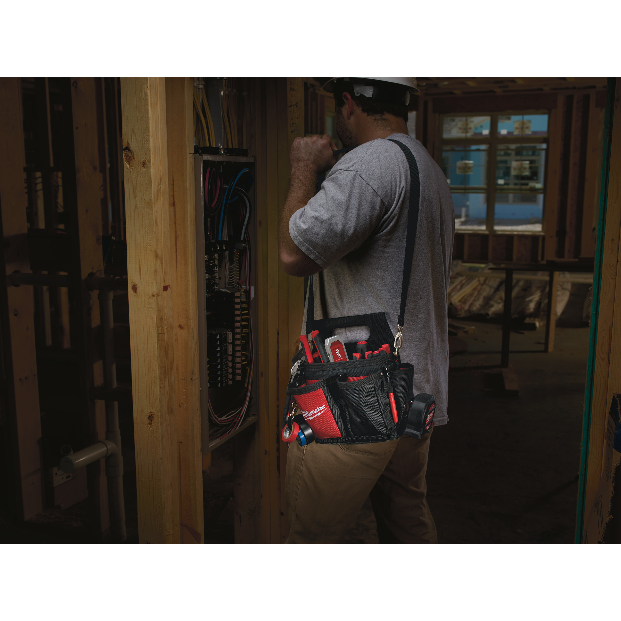 Bolsa para instaladores Electricians pouch Milwaukee - Imagen 5