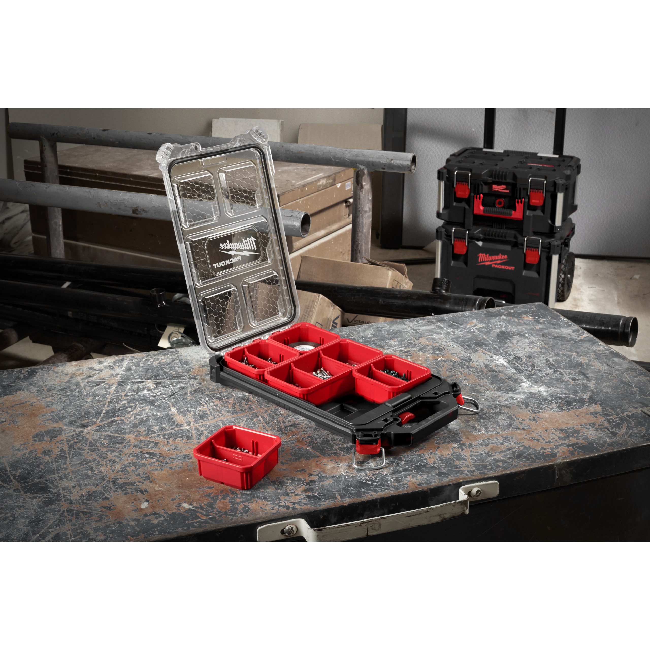 Organizador Slim compacto PACKOUT™ Packout Organisers Milwaukee - Imagen 5