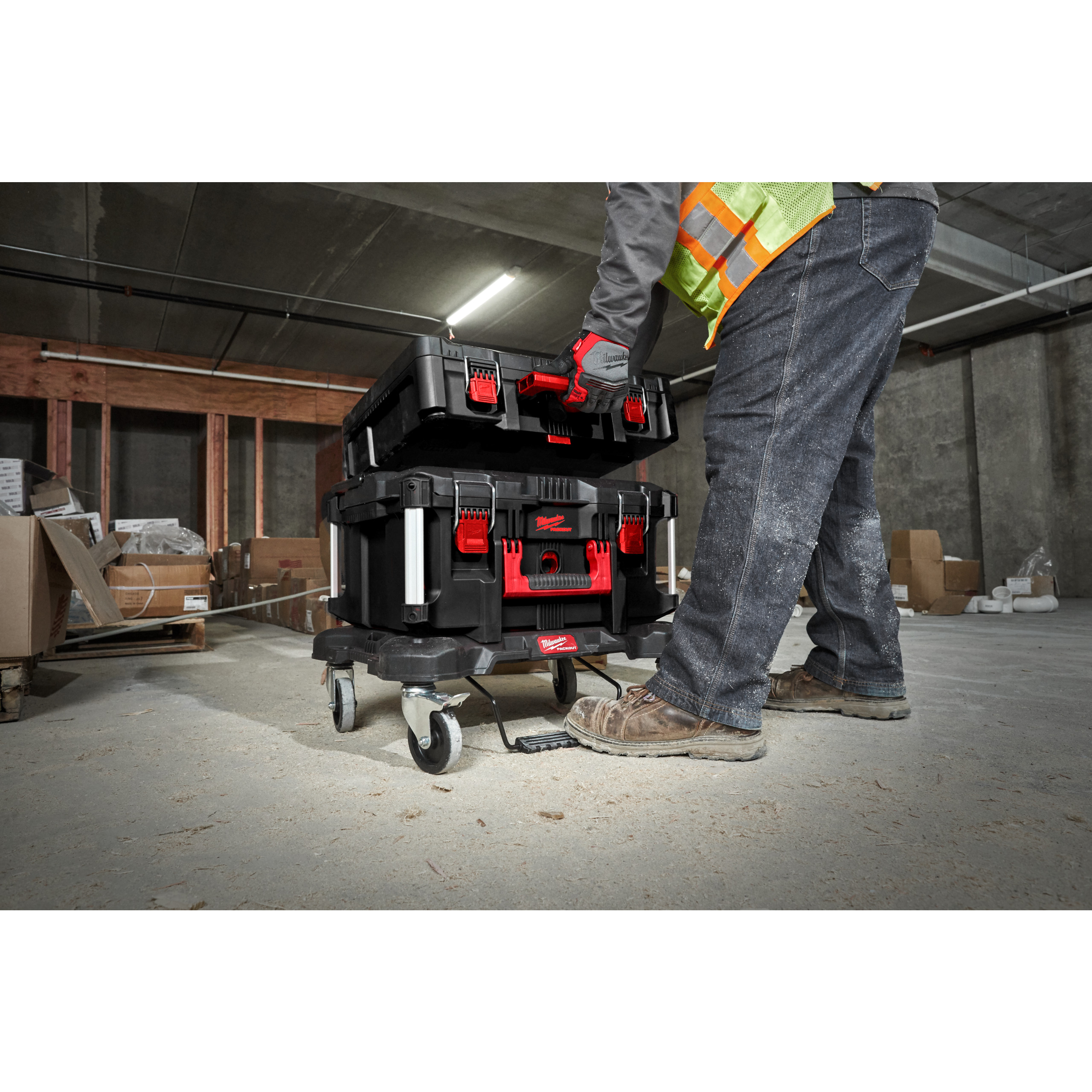 Base con ruedas PACKOUT™ Packout Flat Trolley Milwaukee - Imagen 3