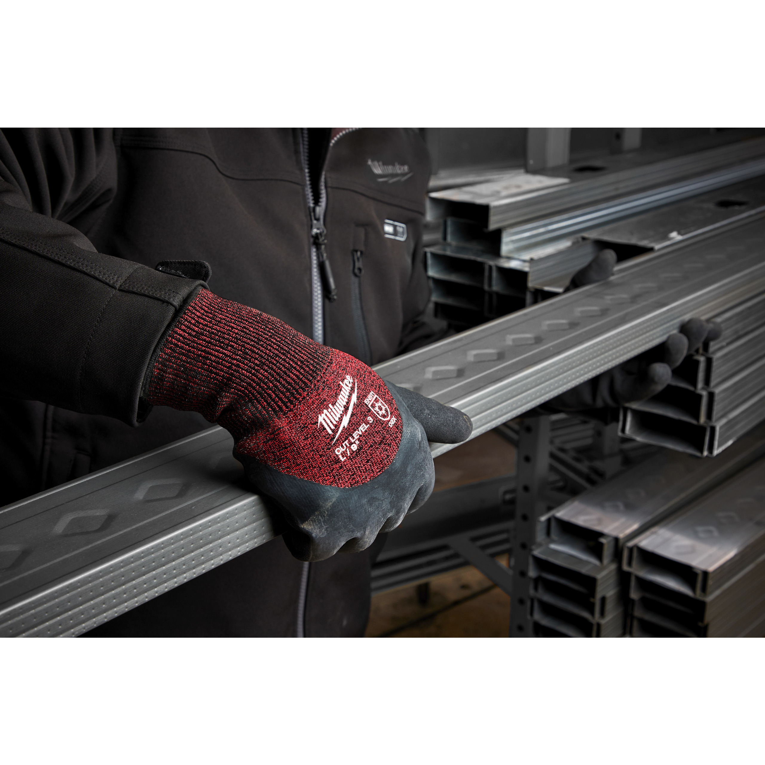 Guantes de invierno anticorte Nivel 3/C - L/9 - pack de 12 pares Winter Cut C Gloves Milwaukee - Imagen 2